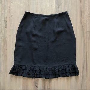 Ann Taylor Mini Ruffle Mini Skirt